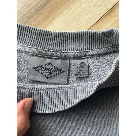 Vintage GENUINE PIGMENT DYED Sweatshirt Unisex Size M - Picture 3 of 6